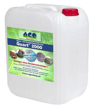 AGO Quart 2000 Algen- Moos und Grünbelagsentferner Vorderseite