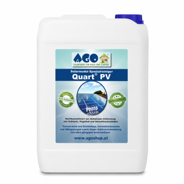AGO Quart PV Solarmodul Spezialreiniger - 25 Liter